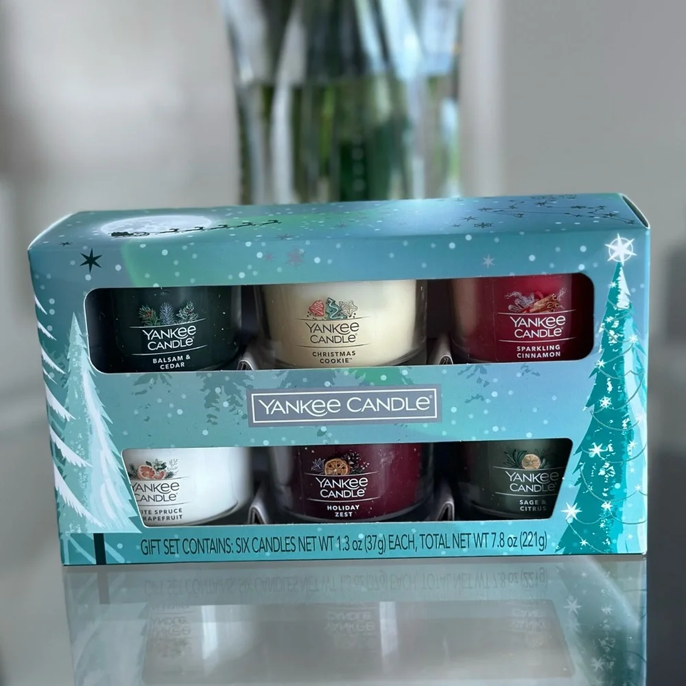 Yankee Candle Holiday Gift Set (6 Mini Candles)